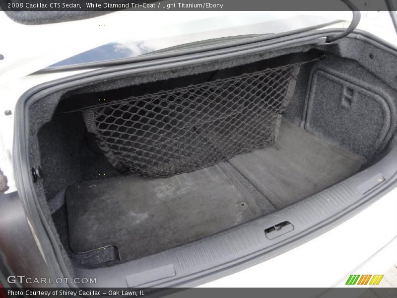 White Diamond Tri-Coat / Light Titanium/Ebony 2008 Cadillac CTS Sedan