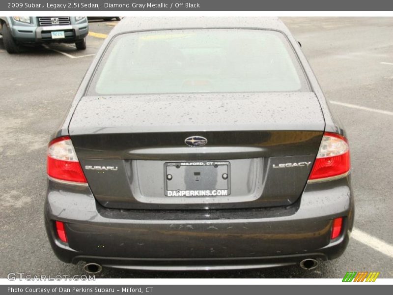 Diamond Gray Metallic / Off Black 2009 Subaru Legacy 2.5i Sedan