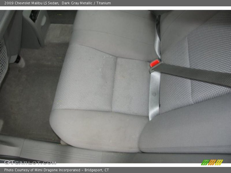 Dark Gray Metallic / Titanium 2009 Chevrolet Malibu LS Sedan