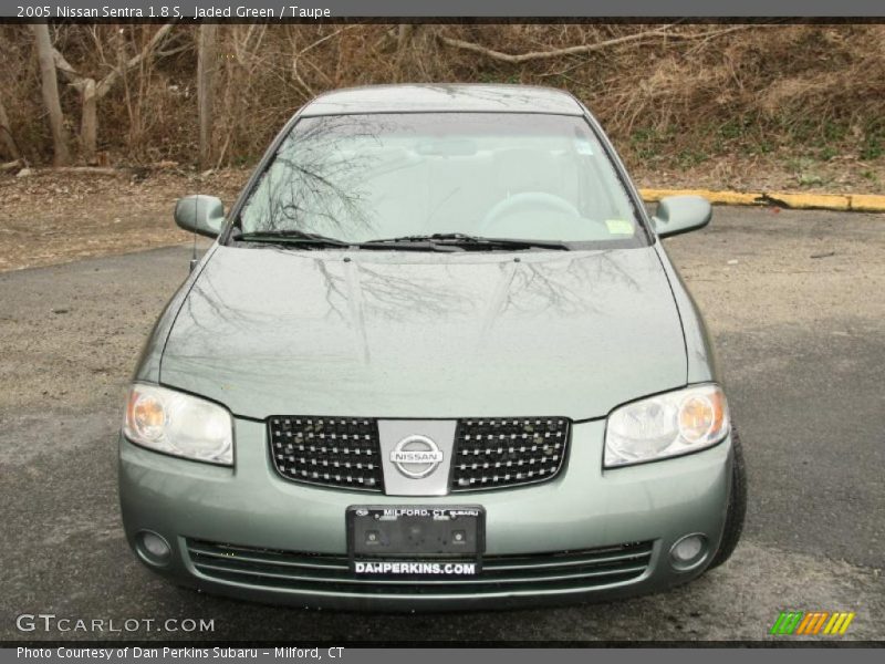 Jaded Green / Taupe 2005 Nissan Sentra 1.8 S