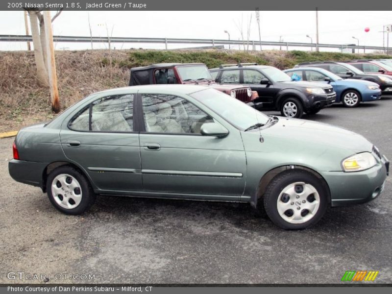 Jaded Green / Taupe 2005 Nissan Sentra 1.8 S