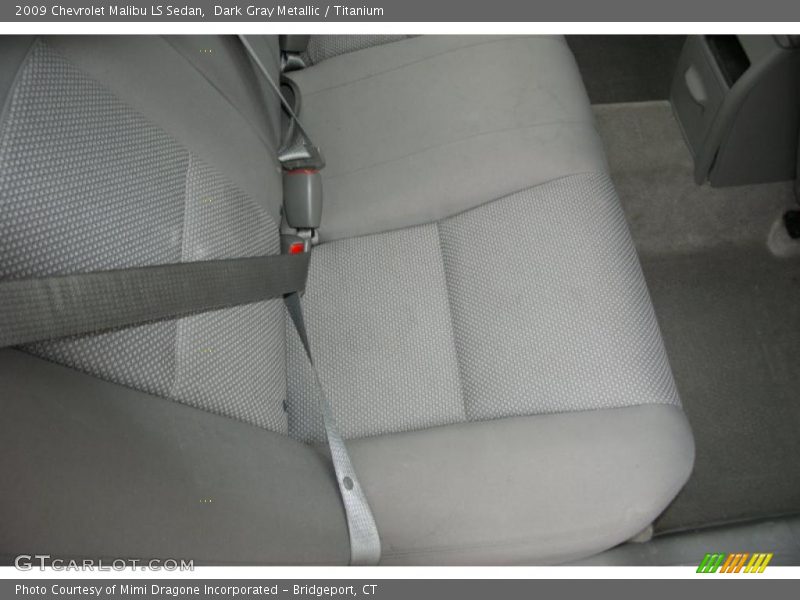 Dark Gray Metallic / Titanium 2009 Chevrolet Malibu LS Sedan