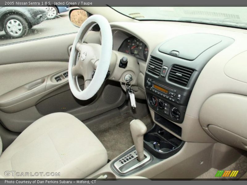 Jaded Green / Taupe 2005 Nissan Sentra 1.8 S
