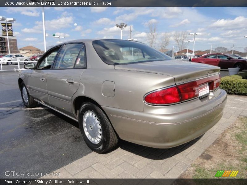 Light Sandrift Metallic / Taupe 2000 Buick Century Limited