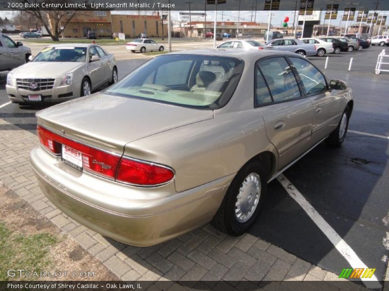 Light Sandrift Metallic / Taupe 2000 Buick Century Limited