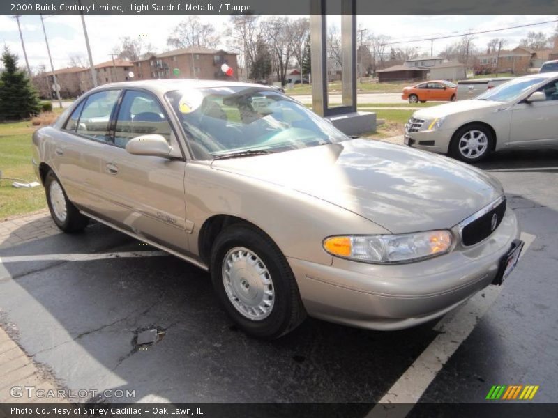 Light Sandrift Metallic / Taupe 2000 Buick Century Limited