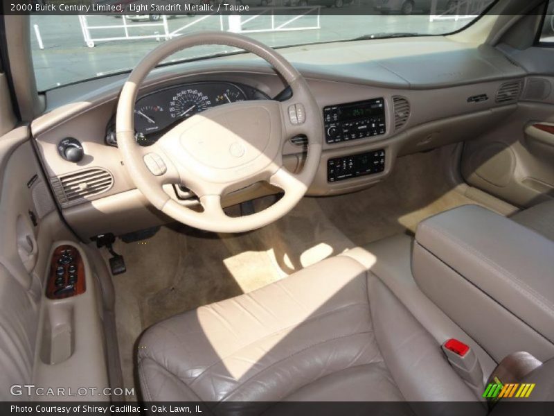 Light Sandrift Metallic / Taupe 2000 Buick Century Limited