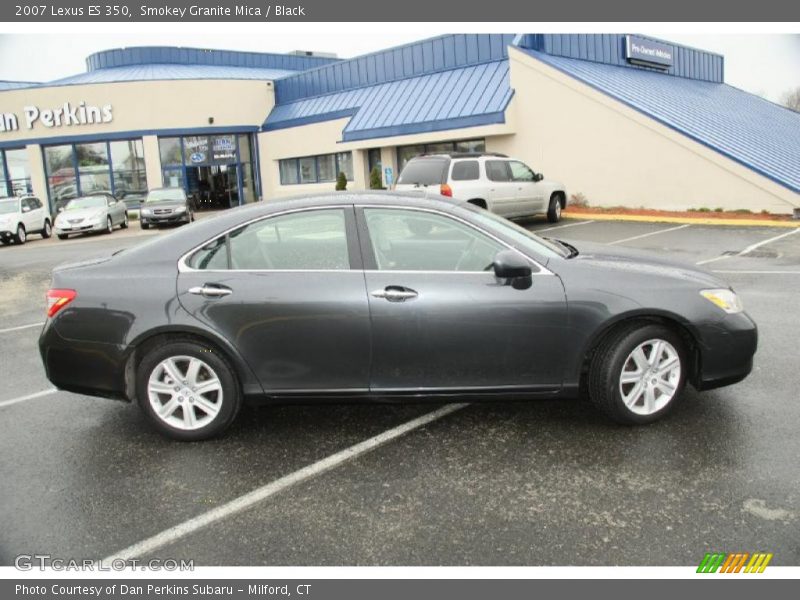Smokey Granite Mica / Black 2007 Lexus ES 350