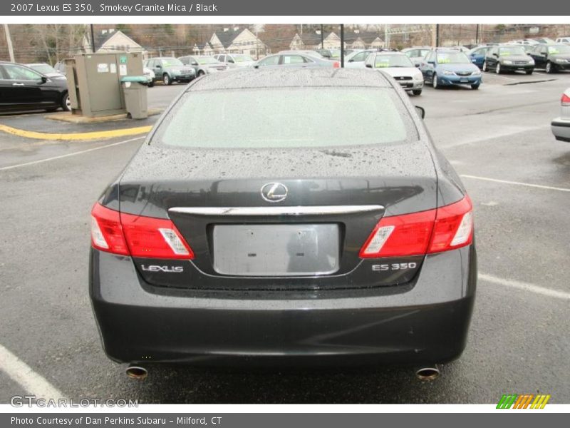 Smokey Granite Mica / Black 2007 Lexus ES 350