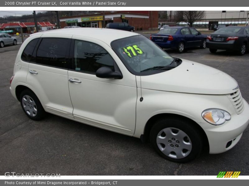 Cool Vanilla White / Pastel Slate Gray 2008 Chrysler PT Cruiser LX