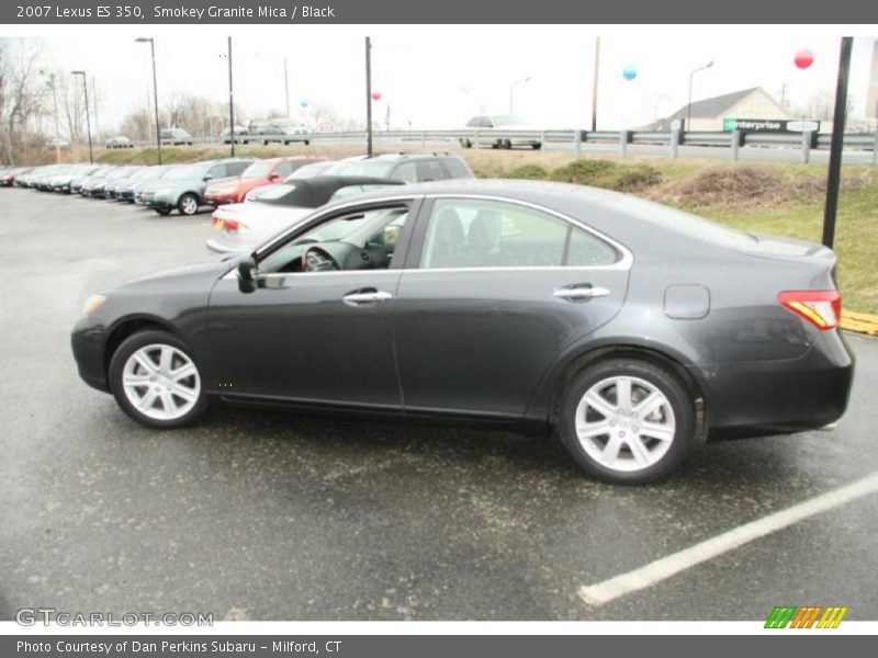 Smokey Granite Mica / Black 2007 Lexus ES 350