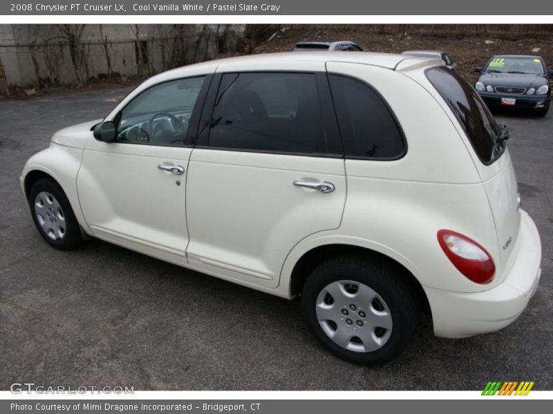 Cool Vanilla White / Pastel Slate Gray 2008 Chrysler PT Cruiser LX