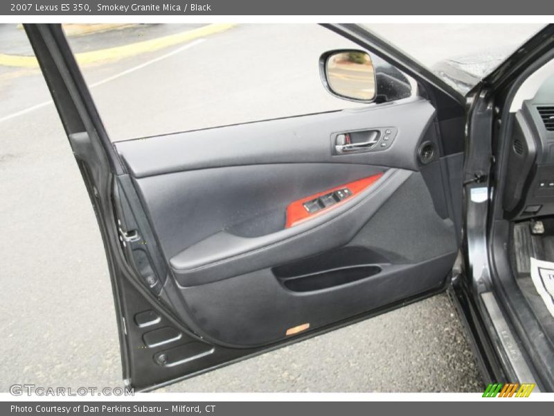 Smokey Granite Mica / Black 2007 Lexus ES 350