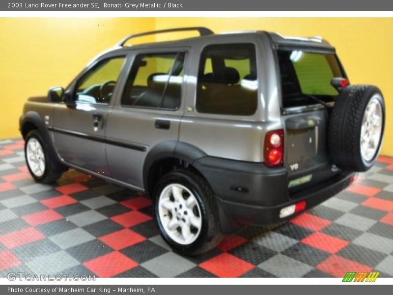 Bonatti Grey Metallic / Black 2003 Land Rover Freelander SE