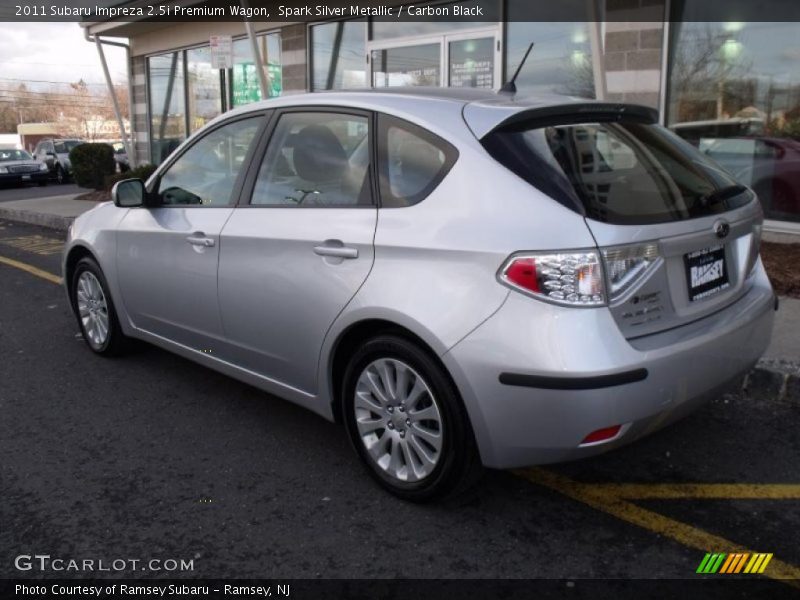 Spark Silver Metallic / Carbon Black 2011 Subaru Impreza 2.5i Premium Wagon