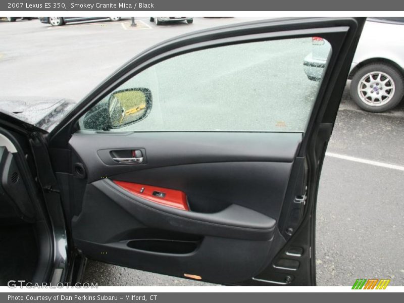 Smokey Granite Mica / Black 2007 Lexus ES 350