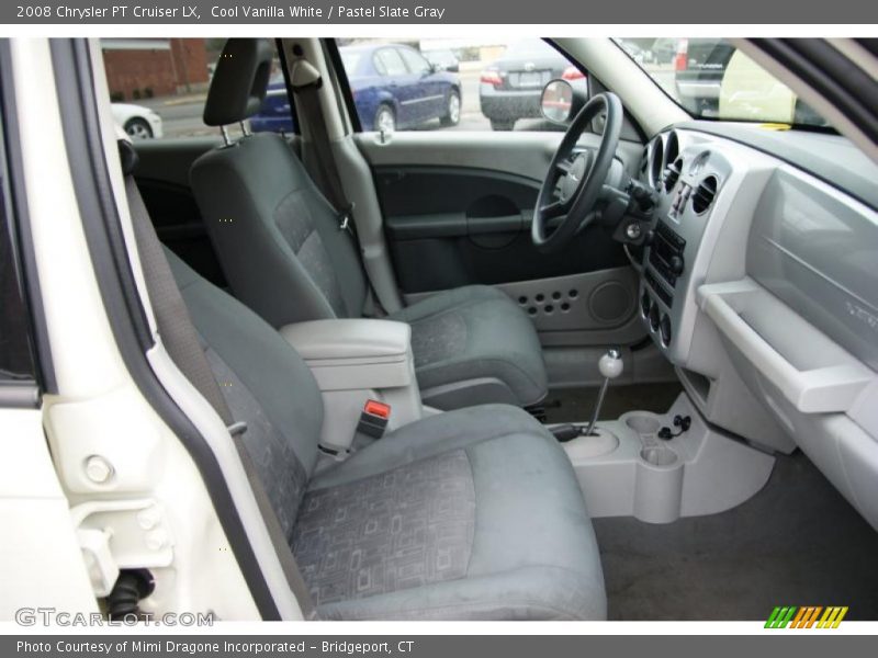 Cool Vanilla White / Pastel Slate Gray 2008 Chrysler PT Cruiser LX