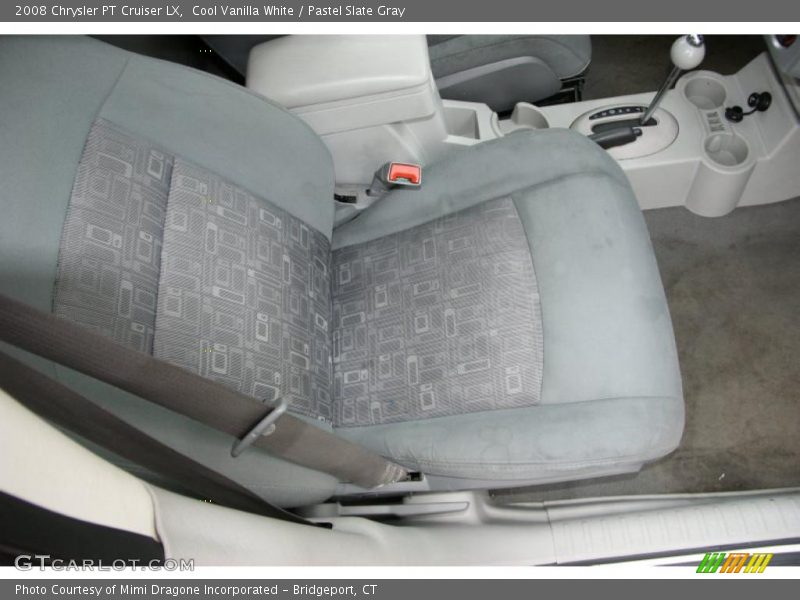 Cool Vanilla White / Pastel Slate Gray 2008 Chrysler PT Cruiser LX