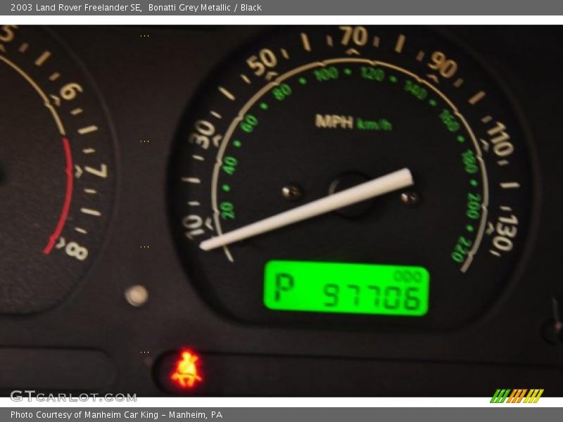 Bonatti Grey Metallic / Black 2003 Land Rover Freelander SE