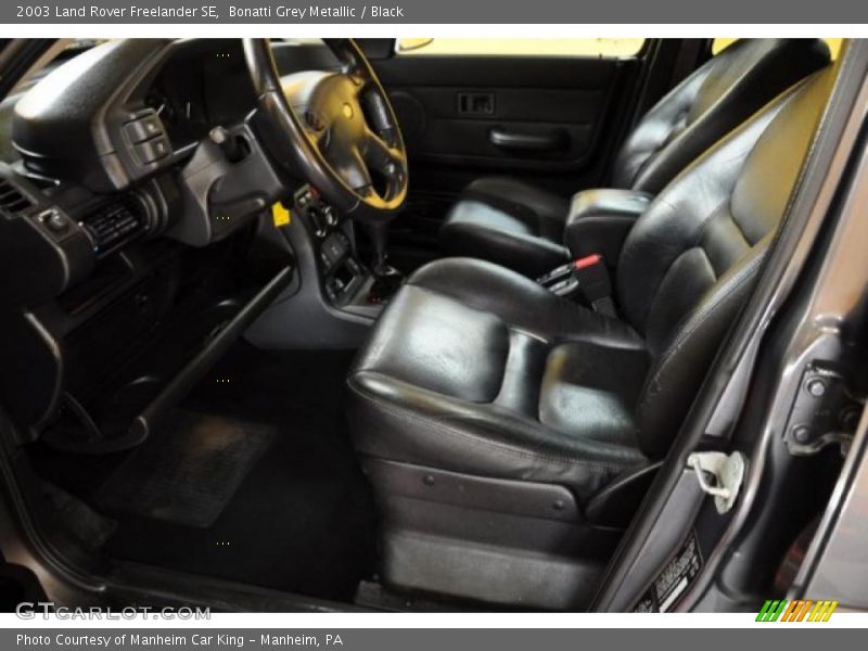  2003 Freelander SE Black Interior