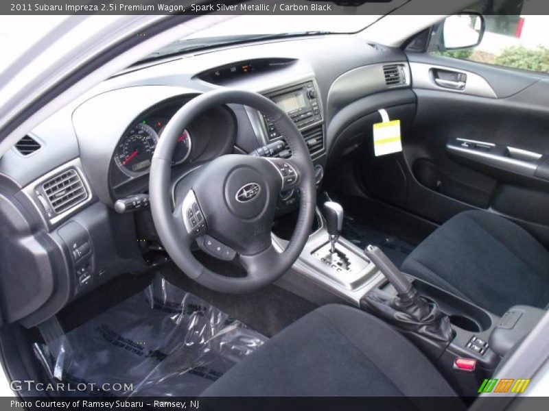 Spark Silver Metallic / Carbon Black 2011 Subaru Impreza 2.5i Premium Wagon