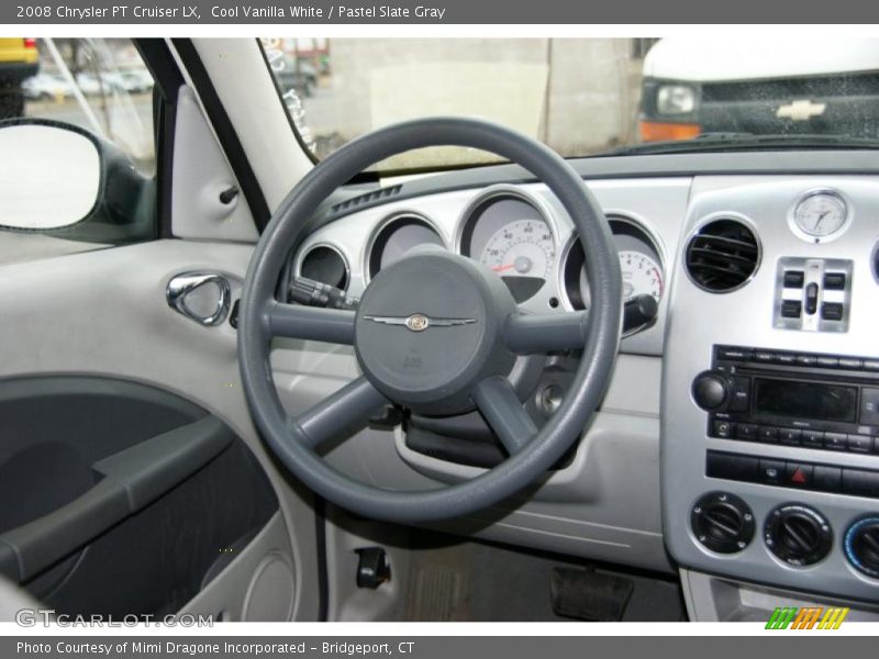 Cool Vanilla White / Pastel Slate Gray 2008 Chrysler PT Cruiser LX