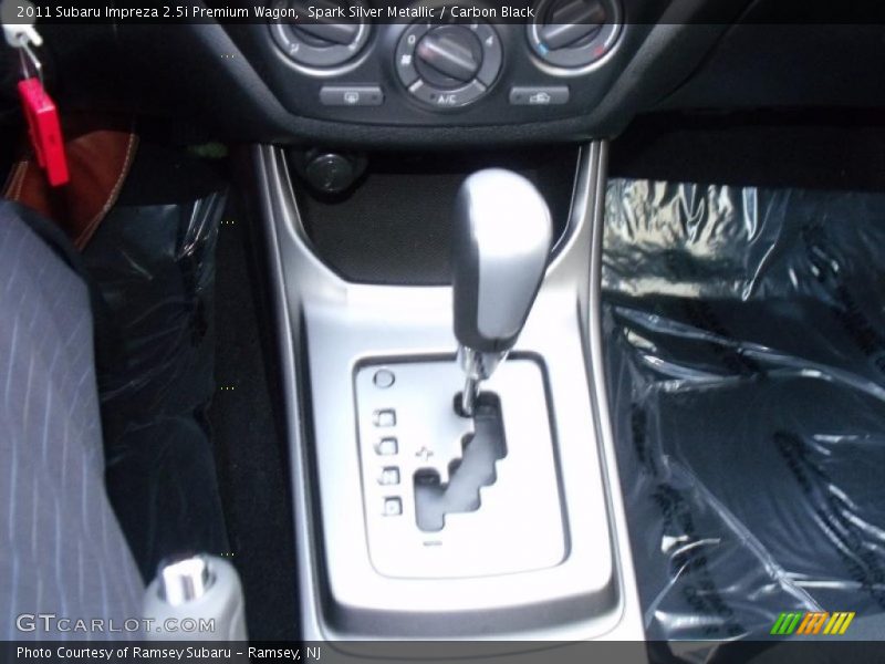 Spark Silver Metallic / Carbon Black 2011 Subaru Impreza 2.5i Premium Wagon
