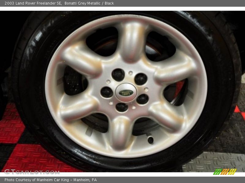 Bonatti Grey Metallic / Black 2003 Land Rover Freelander SE