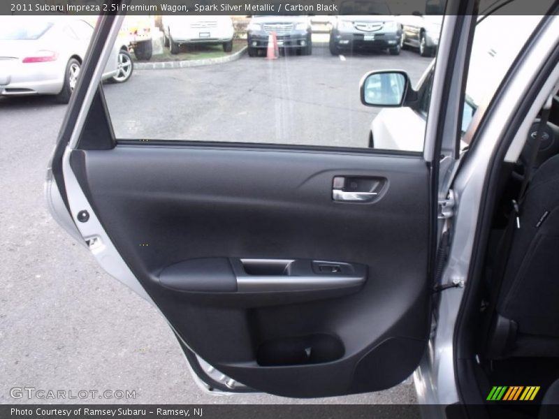 Spark Silver Metallic / Carbon Black 2011 Subaru Impreza 2.5i Premium Wagon