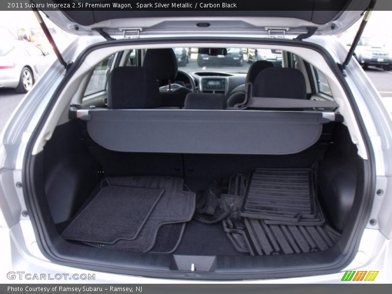 Spark Silver Metallic / Carbon Black 2011 Subaru Impreza 2.5i Premium Wagon
