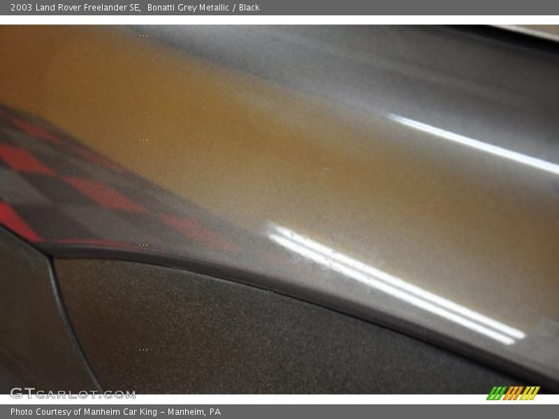 Bonatti Grey Metallic / Black 2003 Land Rover Freelander SE