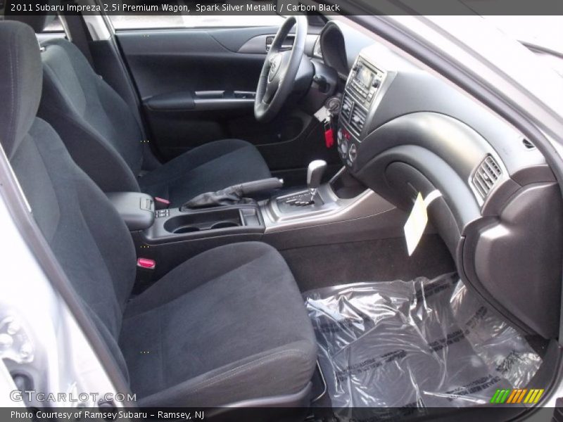 Spark Silver Metallic / Carbon Black 2011 Subaru Impreza 2.5i Premium Wagon