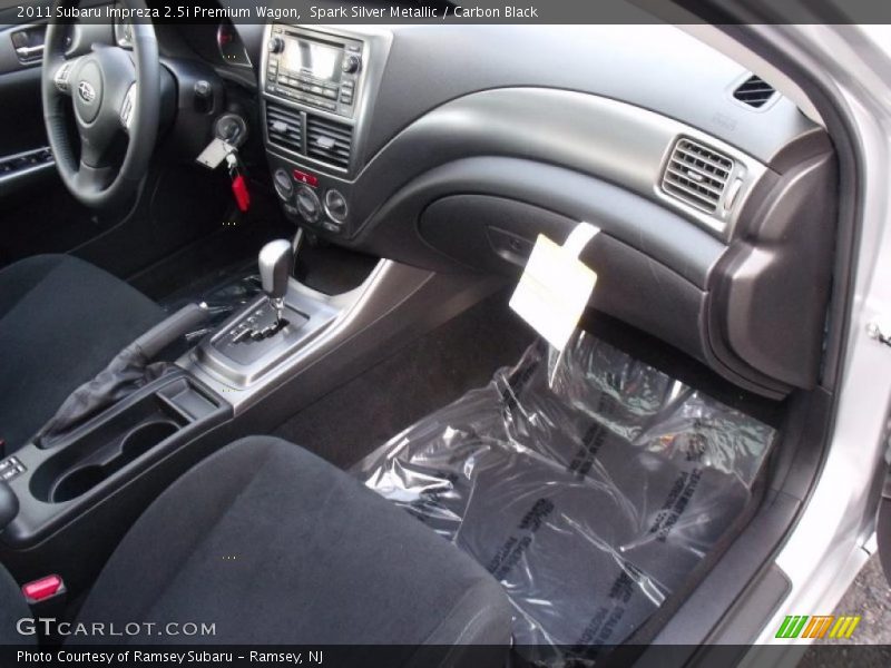 Spark Silver Metallic / Carbon Black 2011 Subaru Impreza 2.5i Premium Wagon