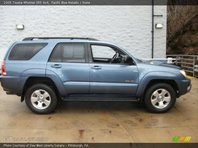 Pacific Blue Metallic / Stone 2005 Toyota 4Runner SR5 4x4