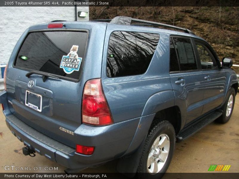 Pacific Blue Metallic / Stone 2005 Toyota 4Runner SR5 4x4