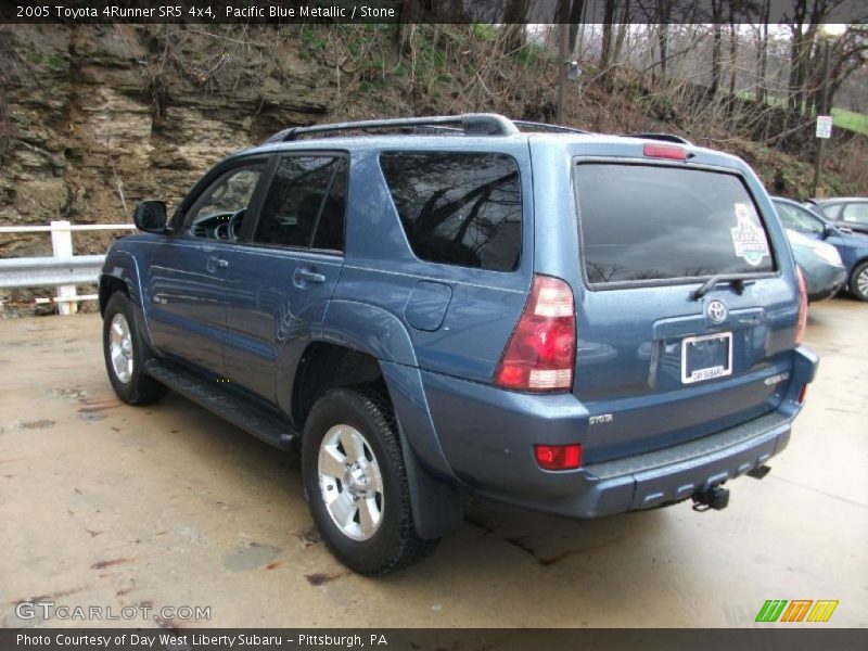 Pacific Blue Metallic / Stone 2005 Toyota 4Runner SR5 4x4