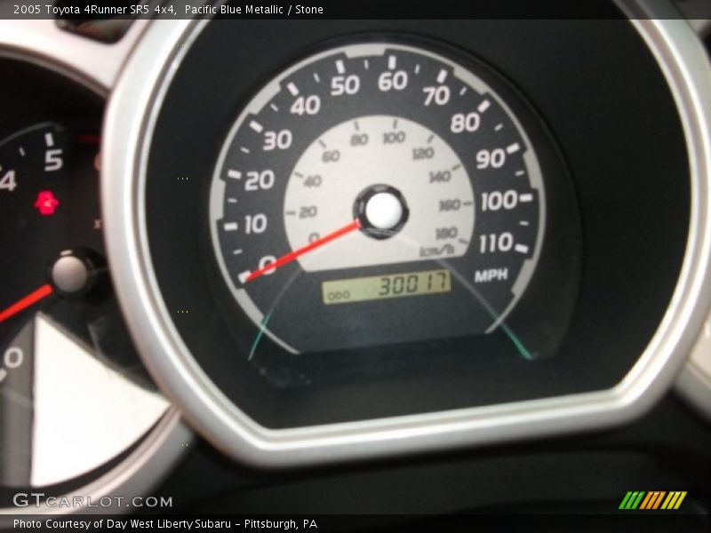 Pacific Blue Metallic / Stone 2005 Toyota 4Runner SR5 4x4