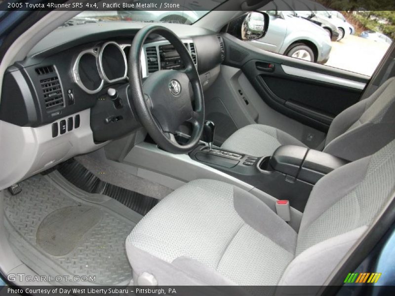 Pacific Blue Metallic / Stone 2005 Toyota 4Runner SR5 4x4