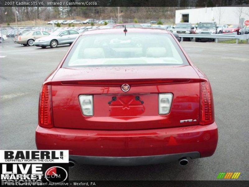 Infrared / Cashmere/Cocoa 2007 Cadillac STS V6