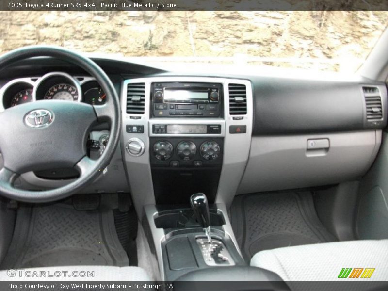 Pacific Blue Metallic / Stone 2005 Toyota 4Runner SR5 4x4