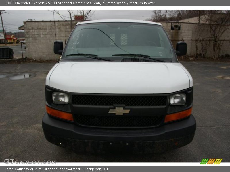 Summit White / Medium Pewter 2007 Chevrolet Express 2500 Extended Commercial Van