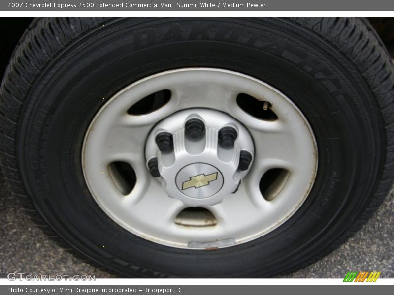 Summit White / Medium Pewter 2007 Chevrolet Express 2500 Extended Commercial Van