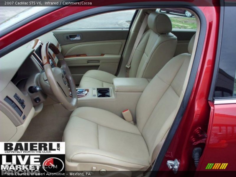Infrared / Cashmere/Cocoa 2007 Cadillac STS V6