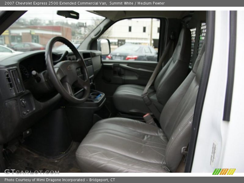 Summit White / Medium Pewter 2007 Chevrolet Express 2500 Extended Commercial Van