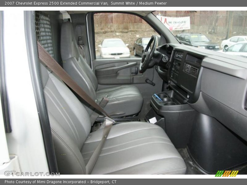 Summit White / Medium Pewter 2007 Chevrolet Express 2500 Extended Commercial Van