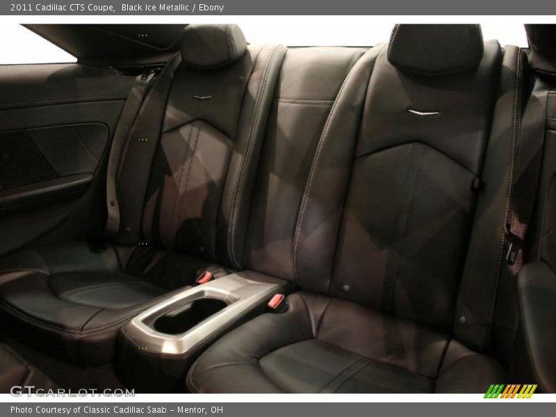 Black Ice Metallic / Ebony 2011 Cadillac CTS Coupe