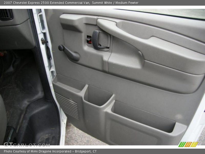 Summit White / Medium Pewter 2007 Chevrolet Express 2500 Extended Commercial Van