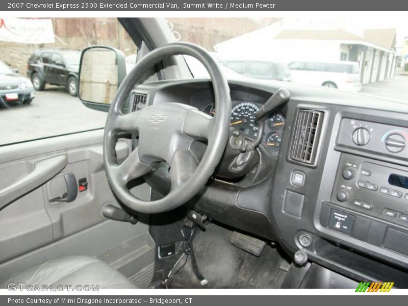 Summit White / Medium Pewter 2007 Chevrolet Express 2500 Extended Commercial Van