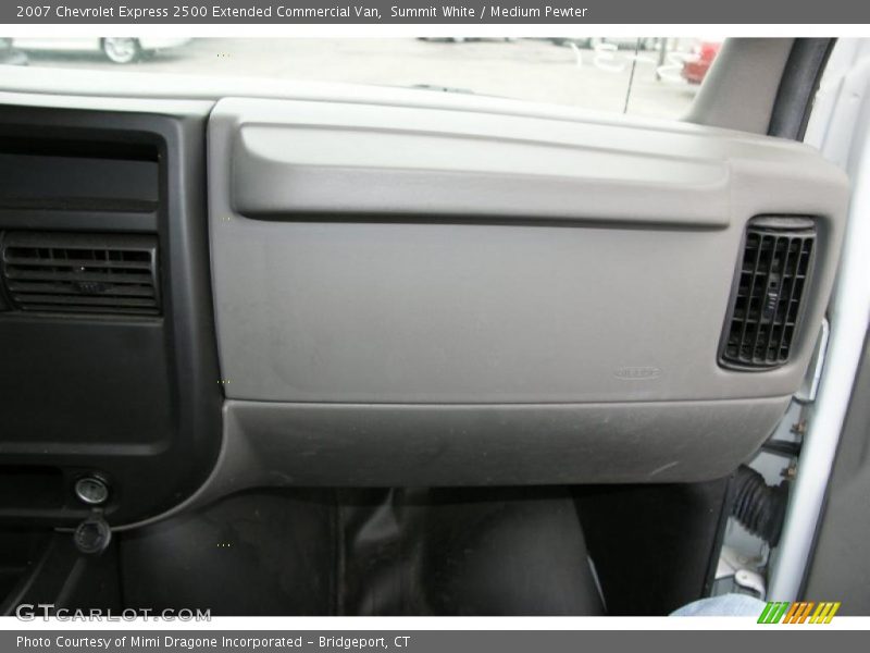Summit White / Medium Pewter 2007 Chevrolet Express 2500 Extended Commercial Van