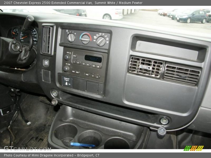 Summit White / Medium Pewter 2007 Chevrolet Express 2500 Extended Commercial Van
